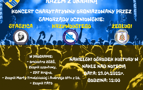 RAZEM Z UKRAINĄ – koncert charytatywny